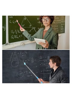 MarlaMall 3 Pcs Telescopic Teachers Pointer Extendable Hand Pointer Finger Pointer Stick for Elementary School Kindergarten Teacher  - Image 5