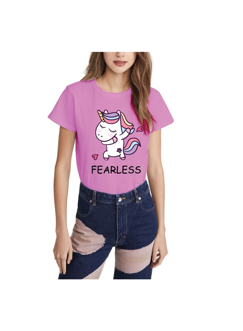 PRINTSHOP4ME October month BreastCancer Awareness Round Neck Short Sleeve T-shirt Unisex  - Image 1