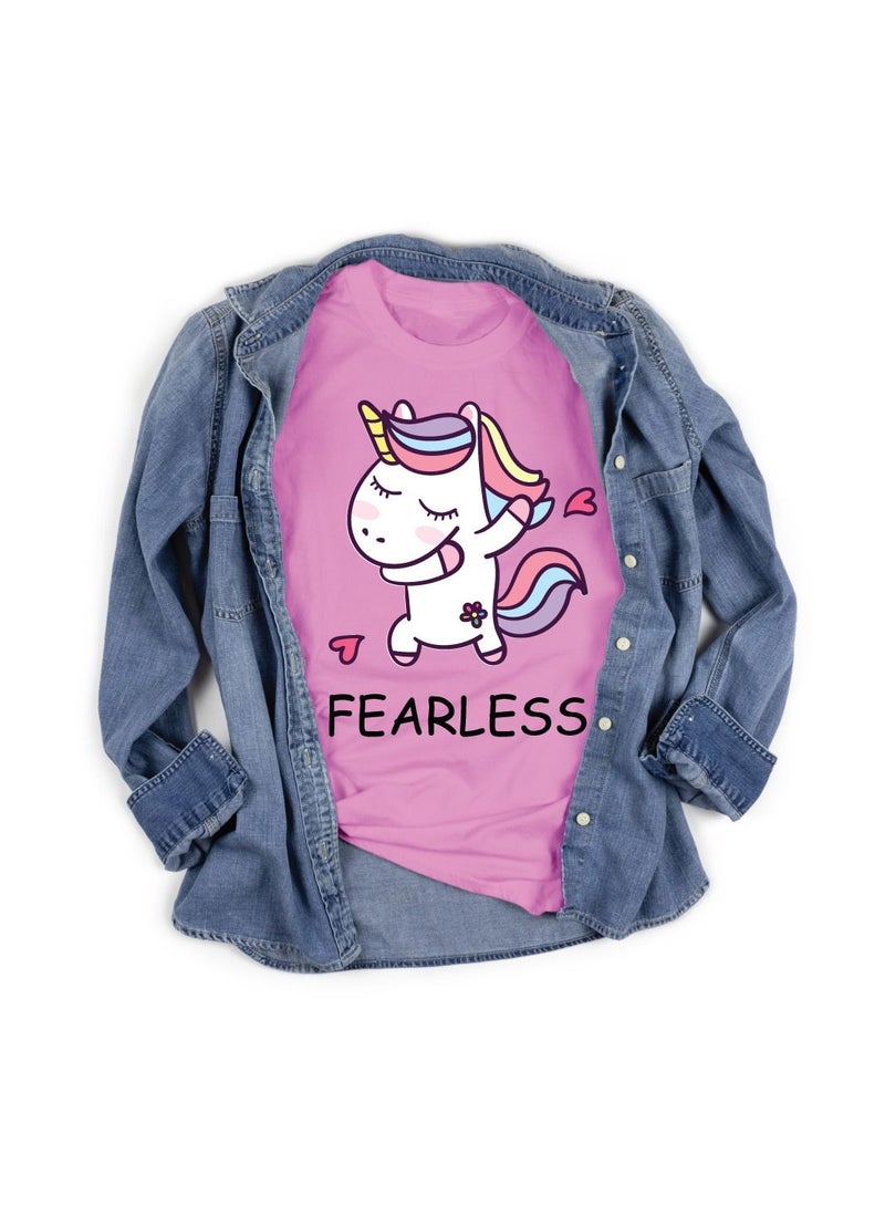 PRINTSHOP4ME October month BreastCancer Awareness Round Neck Short Sleeve T-shirt Unisex  - Image 4