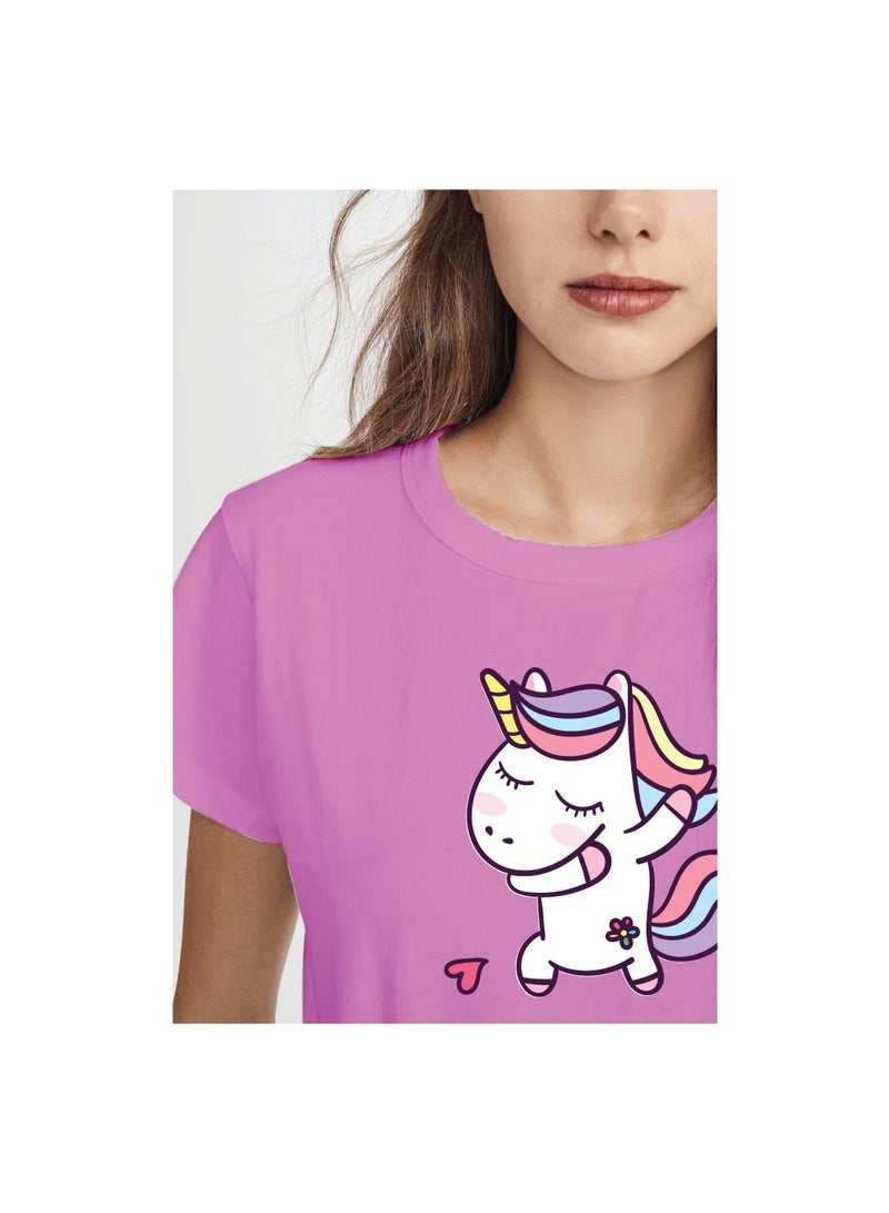 PRINTSHOP4ME October month BreastCancer Awareness Round Neck Short Sleeve T-shirt Unisex  - Image 3