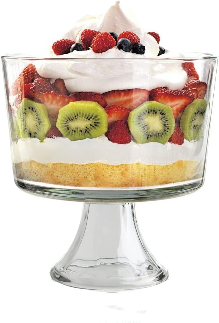 Anchor Hocking Footed Trifle Dish - Image 1