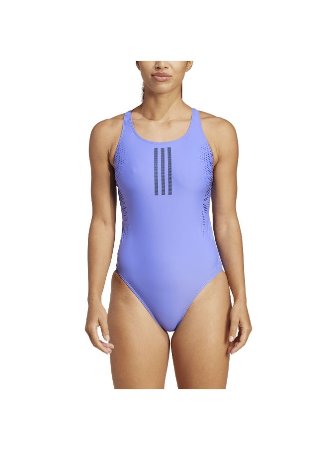 Adidas adidas 3S Grx Suit Blue Swim Swimwear 26"  - Image 4