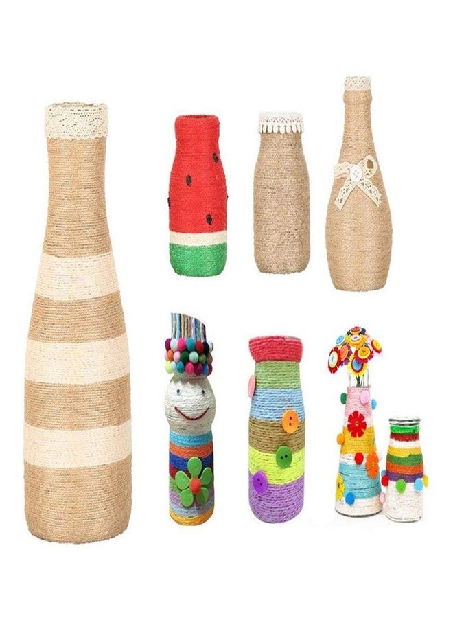 Decorama Jute Rope String Cord for Artworks 10M/Roll DIY Crafts Gift Wrapping Multicolor Color 12 Rolls (Small) - Image 2