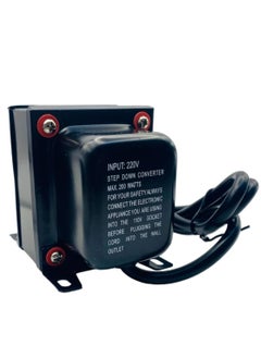 Lucky Sky Lucky Sky 200 Watt Step Down Transformer 220 Volt to 110 Volt Voltage Converter,Universal 3 Pin UK With Power Cord For Household Electrical Appliance Voltage Converter (220V TO 110V 200W)  - Image 3