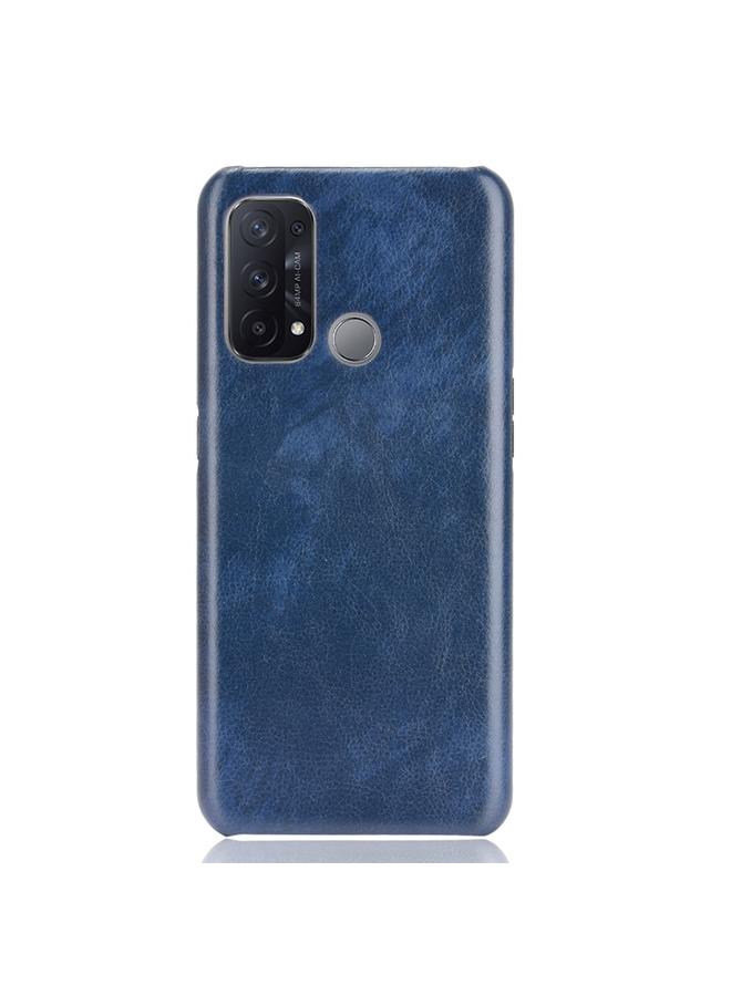 S-TOP Case For OPPO Reno5 A Shockproof Litchi Texture PC + PU + Flannel Case - Image 2