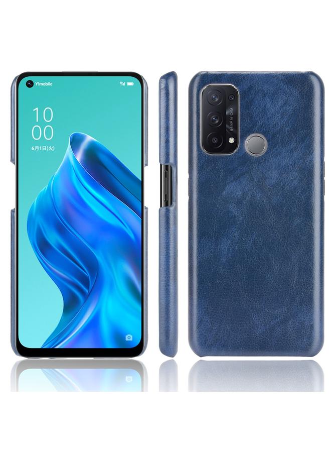 S-TOP Case For OPPO Reno5 A Shockproof Litchi Texture PC + PU + Flannel Case - Image 1