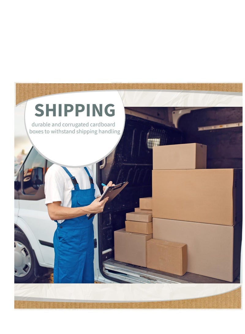 Generic 5 PLY Cardboard Box (70x50x40 CM) For Shipping, Packing, Moving, Storage Box for Home or Business, Strong (10pcs)  - Image 2