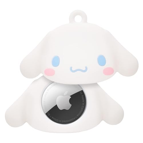 iFace Sanrio Friends Special Edition Silicone Protective Cover [ Compatible with Apple AirTag ][Cute Character Case] [Carabiner Keychain Clip Included] - Cinnamoroll - Image 1