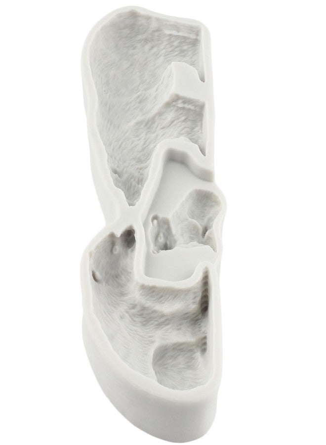 YANQINMS Polar Bear Family Silicone Mold Polar Bears Fondant Chocolate Molds For Sugar Cake Decorating Cupcake Topper Gum Paste Candy Polymer Clay - Image 5
