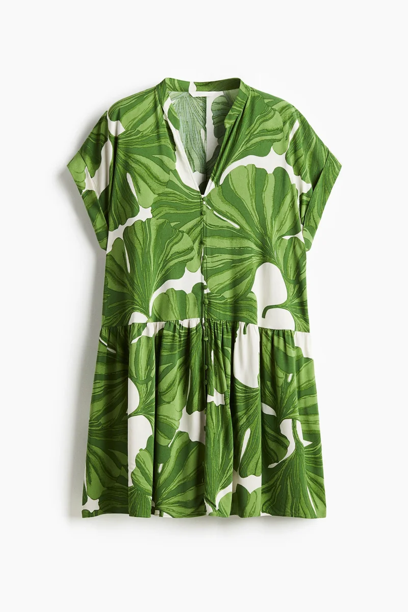 H&M Crinkled tunic dress