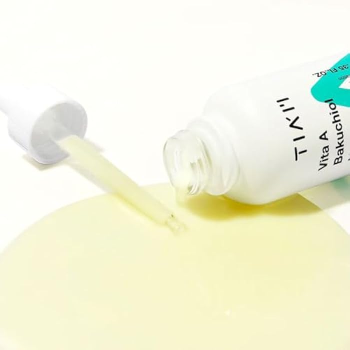 TIA'M TIAM Vita A Bakuchiol Youth Serum, 1.35 fl oz, Anti-Aging Serum for Wrinkles & Dark Spots, Enhances Firmness & Elasticity, Retinol Alternative for Sensitive Skin, Korean Skin Care - Image 2