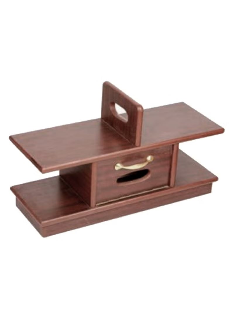 Wooden Quran cabinet 60*22 CM ,Brown - Image 1