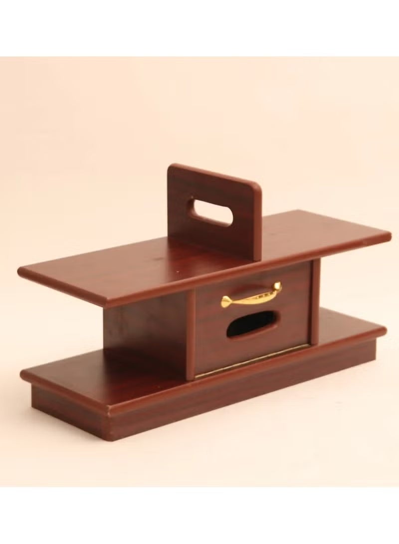 Wooden Quran cabinet 60*22 CM ,Brown - Image 3