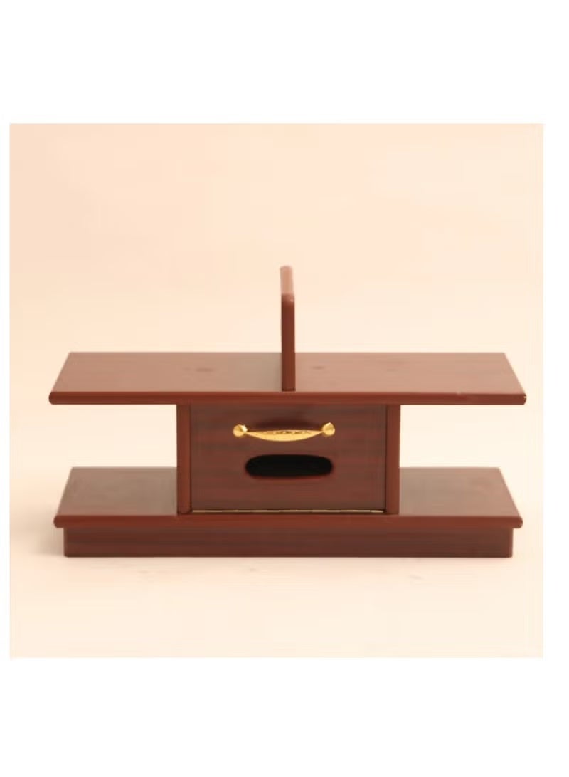 Wooden Quran cabinet 60*22 CM ,Brown - Image 2