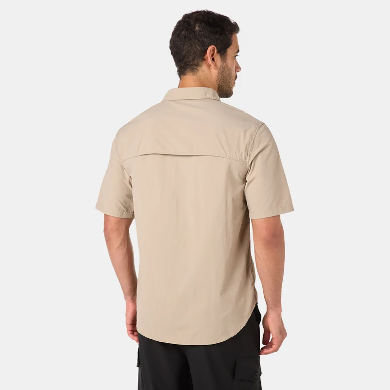 Sun and Sand Sports Beige Men's Utility Shirt for Men | Best Price UAE