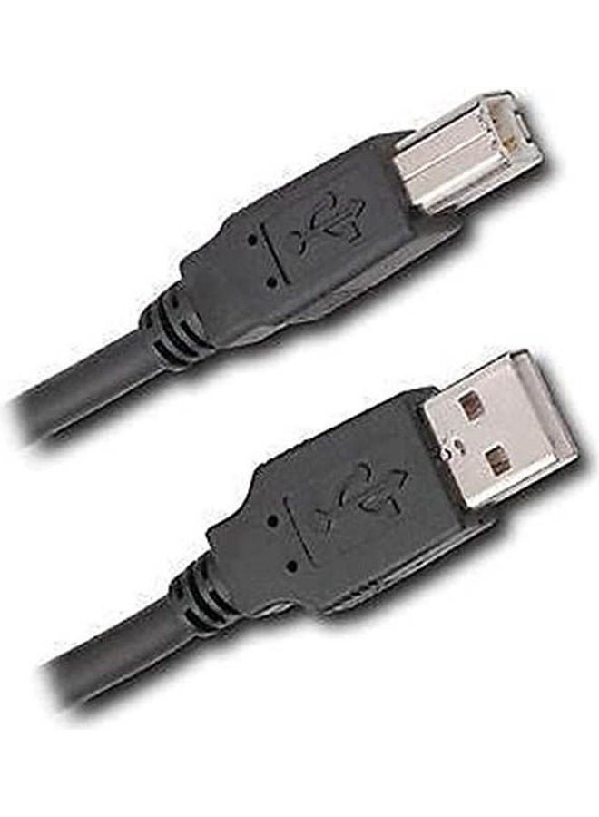 ELTRAZONE USB 2.0 Type A to Type B Male Printer Cable – High-Speed Data Transfer Cable for Printers, Scanners, External HDDs, and Other Peripherals – Durable Black Cable with Reliable Connection for Smooth Performance and Plug & Play Compatibility - Image 1