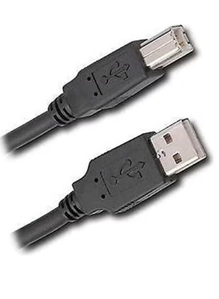 ELTRAZONE USB 2.0 Type A to Type B Male Printer Cable – High-Speed Data Transfer Cable for Printers, Scanners, External HDDs, and Other Peripherals – Durable Black Cable with Reliable Connection for Smooth Performance and Plug & Play Compatibility - Image 3