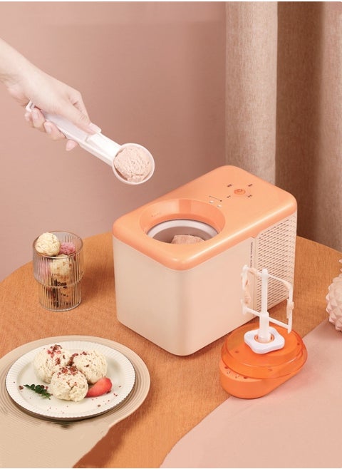 Ice cream machine household small fully automatic cone ice cream machine frozen dessert machine for making soft ice cream