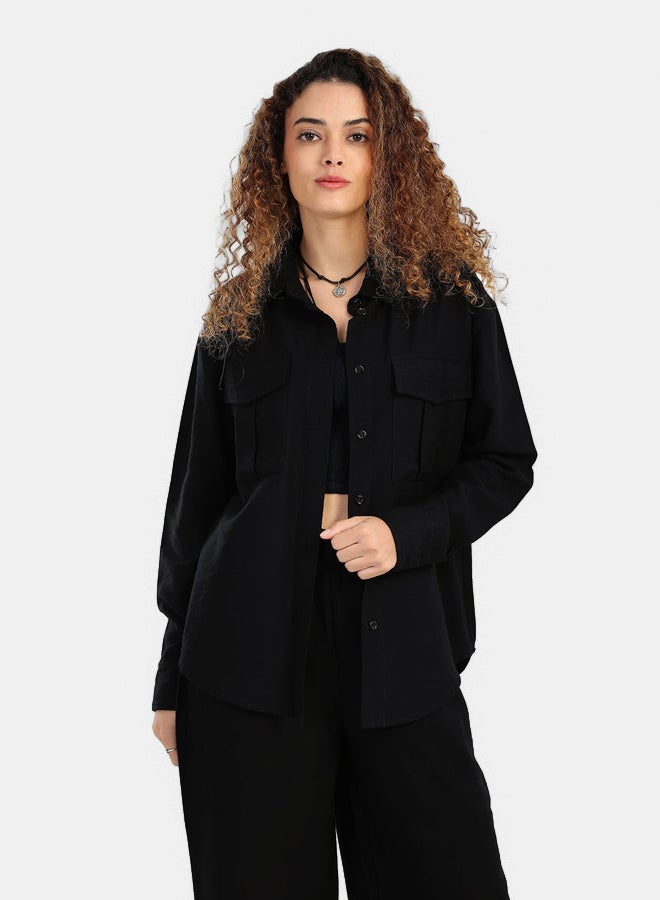 Carina Classic Button-Up Shirt - Image 1