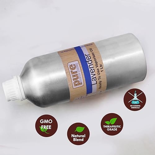 Pure Source India Lavender Fragrances Vaporizer Oil Suitable for aromatherapy, Candle Making, Diffuser oil (1L) - Image 4
