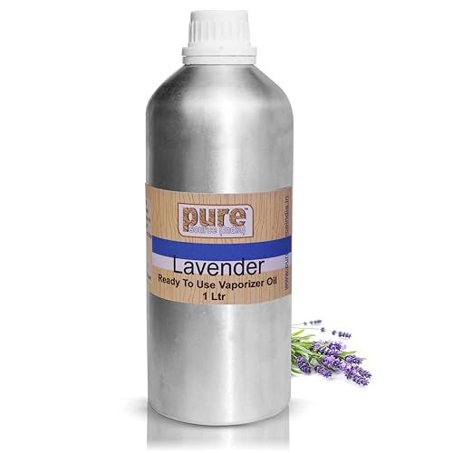 Pure Source India Lavender Fragrances Vaporizer Oil Suitable for aromatherapy, Candle Making, Diffuser oil (1L) - Image 1