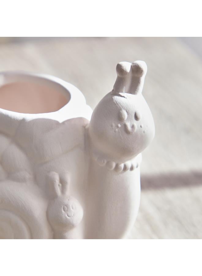 سنايل إناء للزهور السيراميك DIY مع الألوان - Image 4