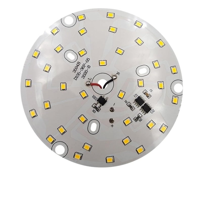 LED Downlight Board Driver 18W 120MM Warm Yellow AC220V Modified Lamp Bead Patch - Image 4