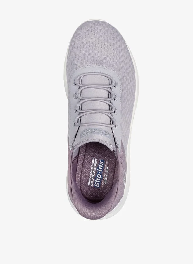 SKECHERS Womens Slip-On Sports Shoes - BOBS SQUAD CHAOS