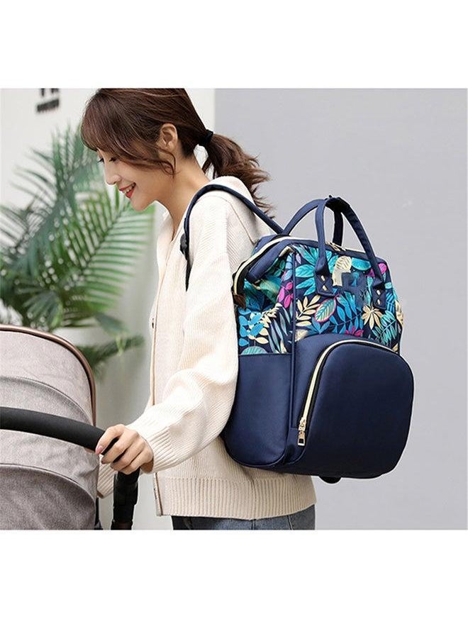 Generic Large Capacity Water-Proof Printed Mommy Portable Maternity Diaper Backpack Bag  - Image 5