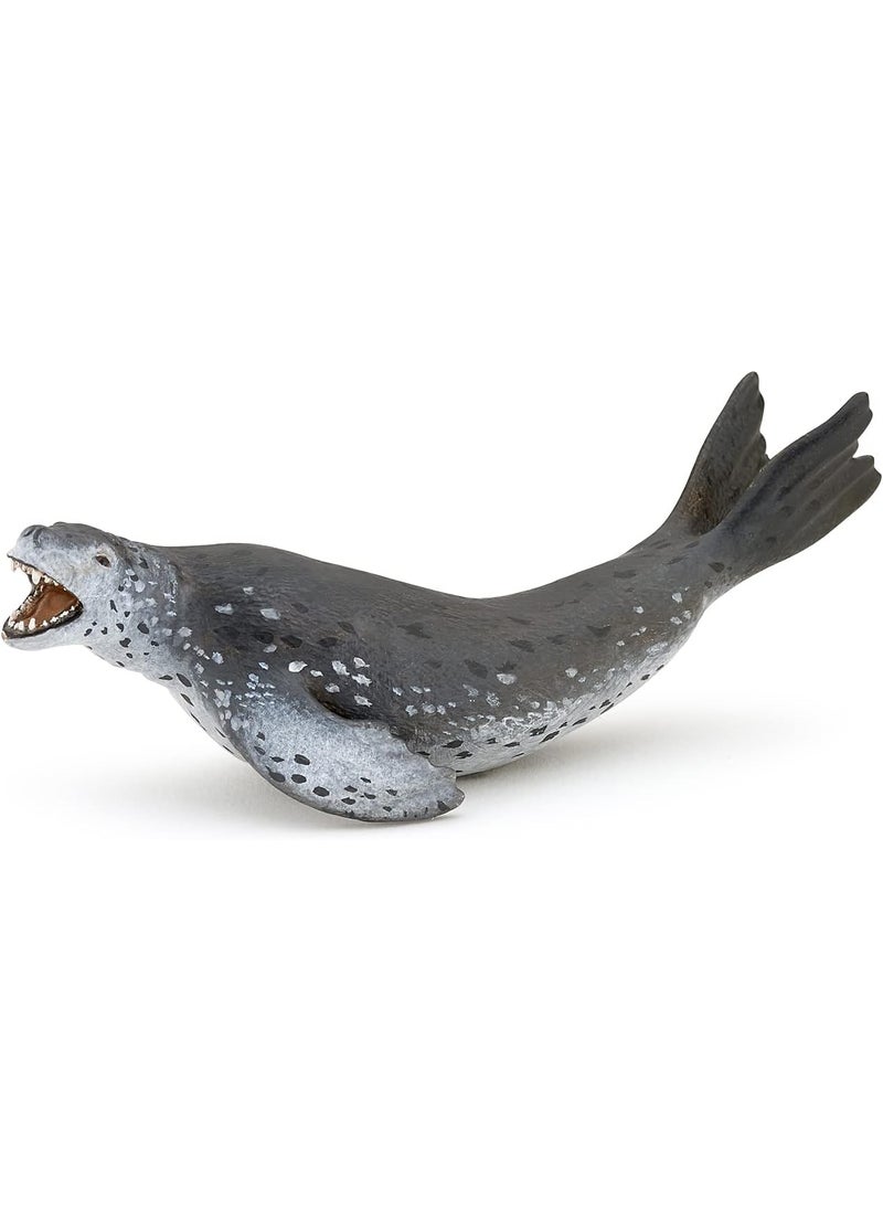 Papo Papo  Leopard Seal  Realistic Figurine  for Ages 3  Marine Life Collection  Hand Painted  Highly Detailed  Durable and Educational  Gift Idea  Collectable  Marine Life Figurine  - Image 1