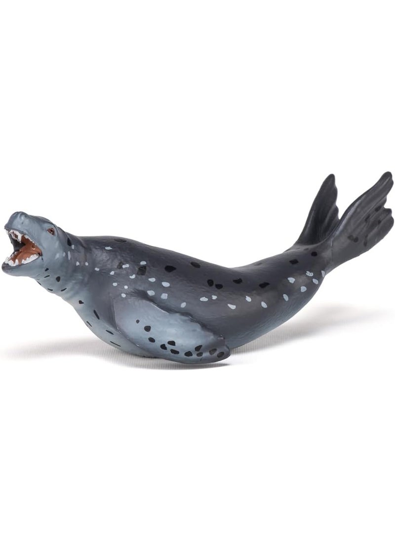 Papo Papo  Leopard Seal  Realistic Figurine  for Ages 3  Marine Life Collection  Hand Painted  Highly Detailed  Durable and Educational  Gift Idea  Collectable  Marine Life Figurine  - Image 4