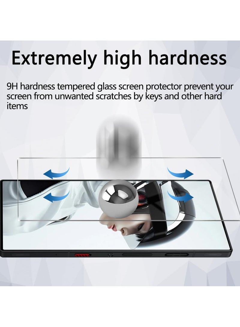 2 in 1 For ZTE Nubia Red Magic 9 Pro/9 Pro+ Screen & Camera Protection - High transparency full coverage security protector  - Image 5