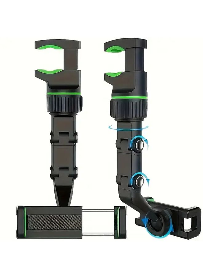 Green Guitar Stand Phone Holder 360 Rotating L Shaped Wall Mount - Image 3