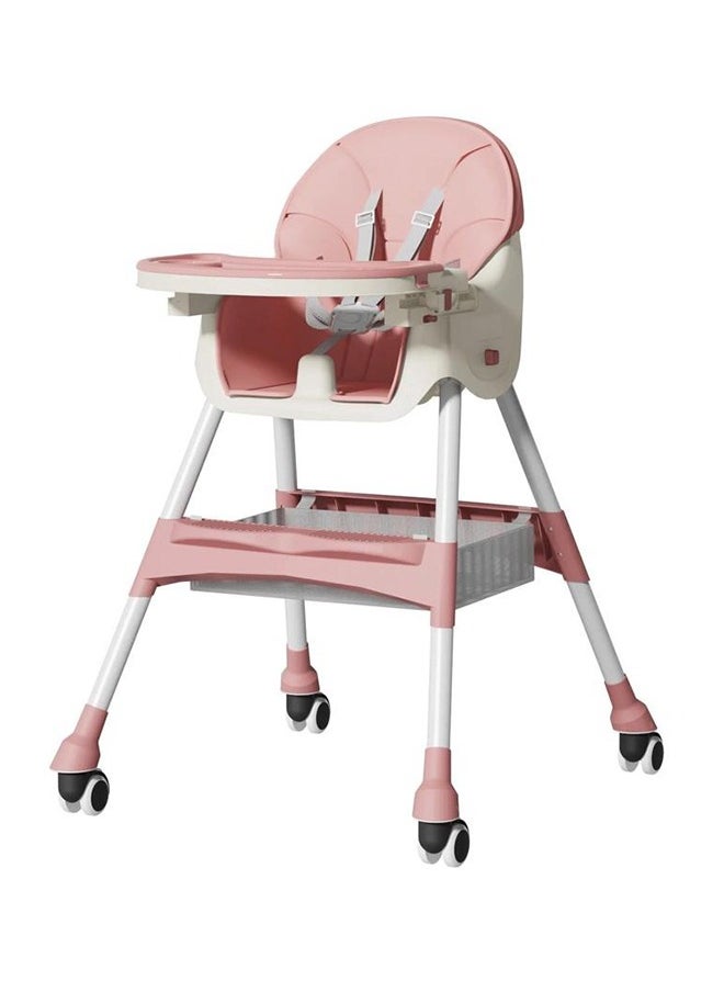 DEHKAH - Highchair With Large Feeding Tray, 3-Gear Adjustable Seat Cushion - Image 1