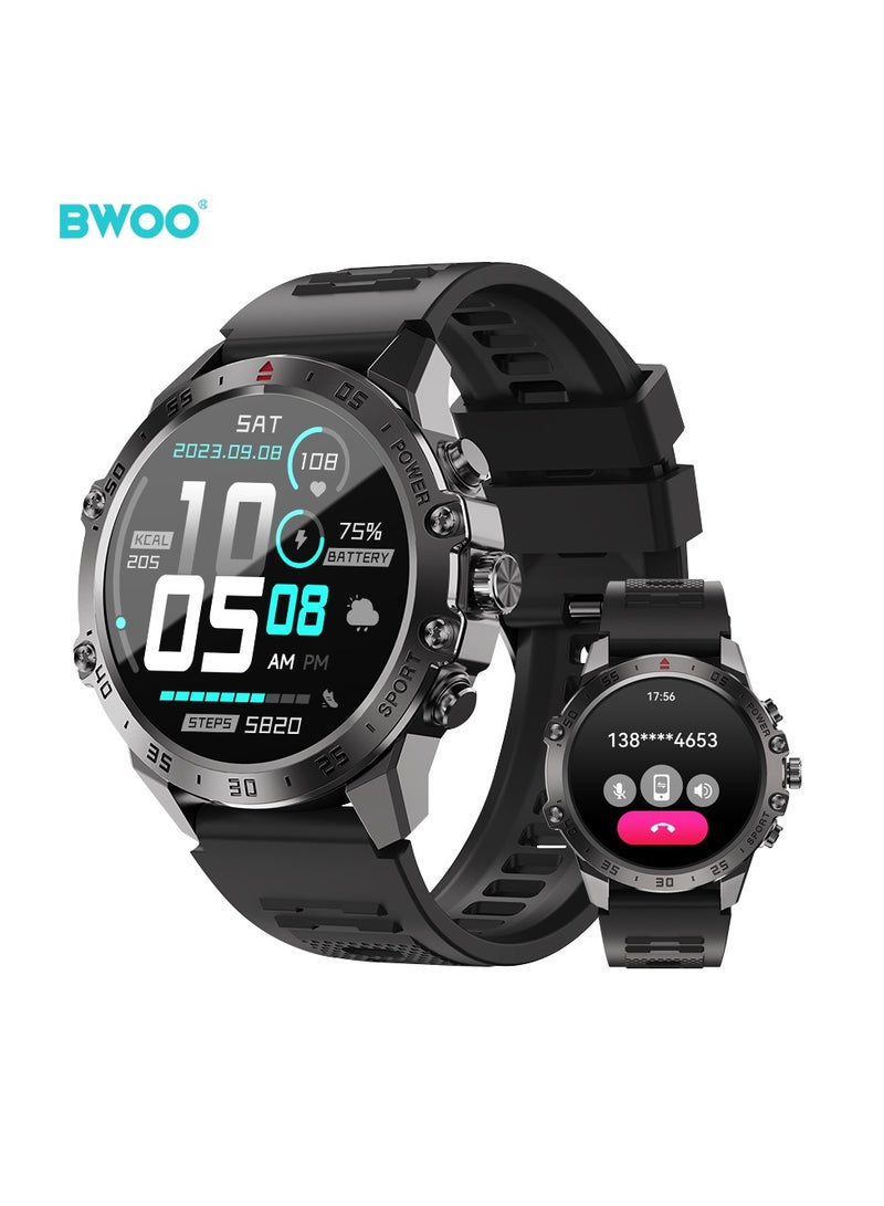 Bwoo Wa08 Smart Watch Black - Image 4