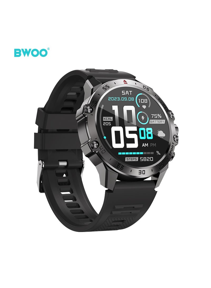 Bwoo Wa08 Smart Watch Black - Image 3