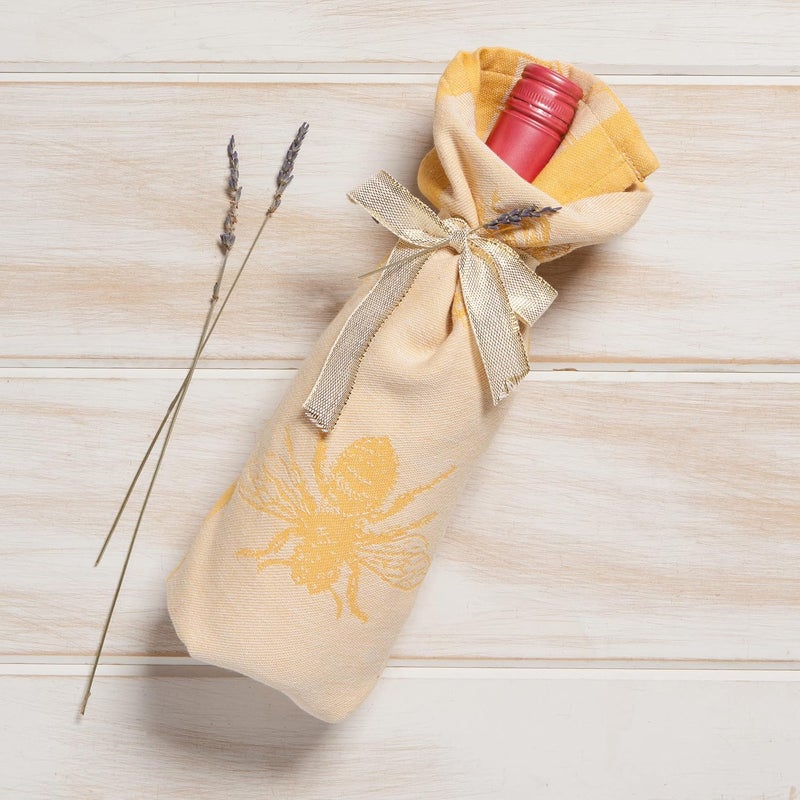 Now Designs Honeybee Woven Cotton Jacquard Dishtowel - Image 5