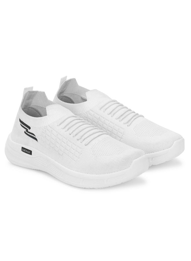 BIRDE White Sneakers for Men - Image 1