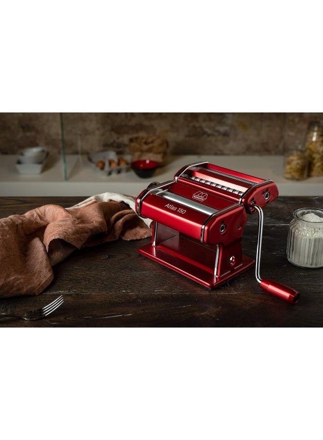 MARCATO Atlas 150 Pasta Maker Red  - Image 2