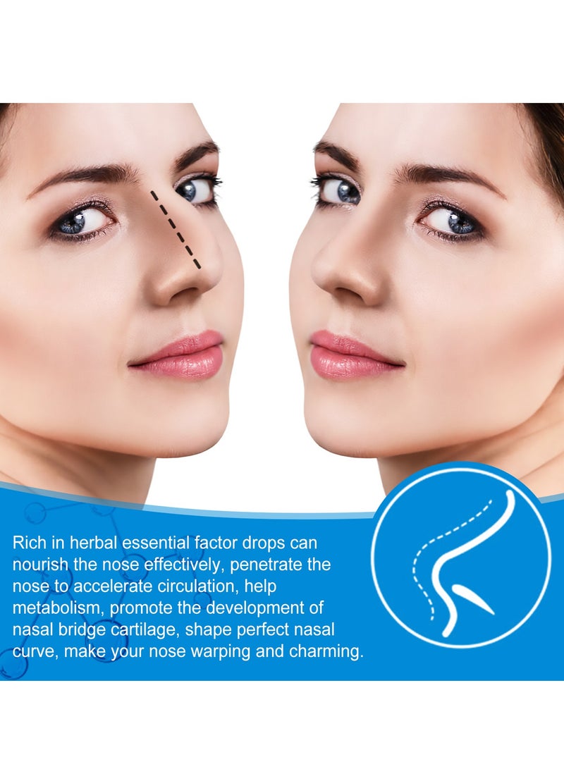 West&Month Nose Essential Oil Up Heighten Rhinoplasty Collagen Firming Moisturizing Perfect Nose Serum Reshape Natural Beauty Skin Care 10ml - Image 2