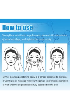 West&Month Nose Essential Oil Up Heighten Rhinoplasty Collagen Firming Moisturizing Perfect Nose Serum Reshape Natural Beauty Skin Care 10ml  - Image 4