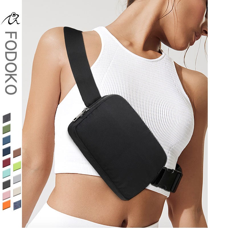Lulu''s Same Bag, Spot Waist Bag, Water-Repellent Chest Bag, Sports Running Nylon Waist Bag, Men''s and Women''s Mobile Phone Waist Bag - Image 3
