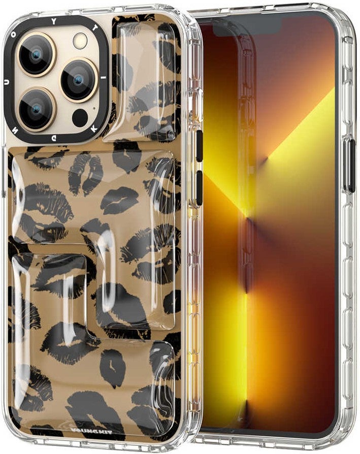 YoungKit Apple iPhone 13 Pro Max Case Leopard Article Series Cover  - Image 1