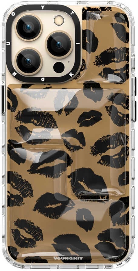 YoungKit Apple iPhone 13 Pro Max Case Leopard Article Series Cover  - Image 3