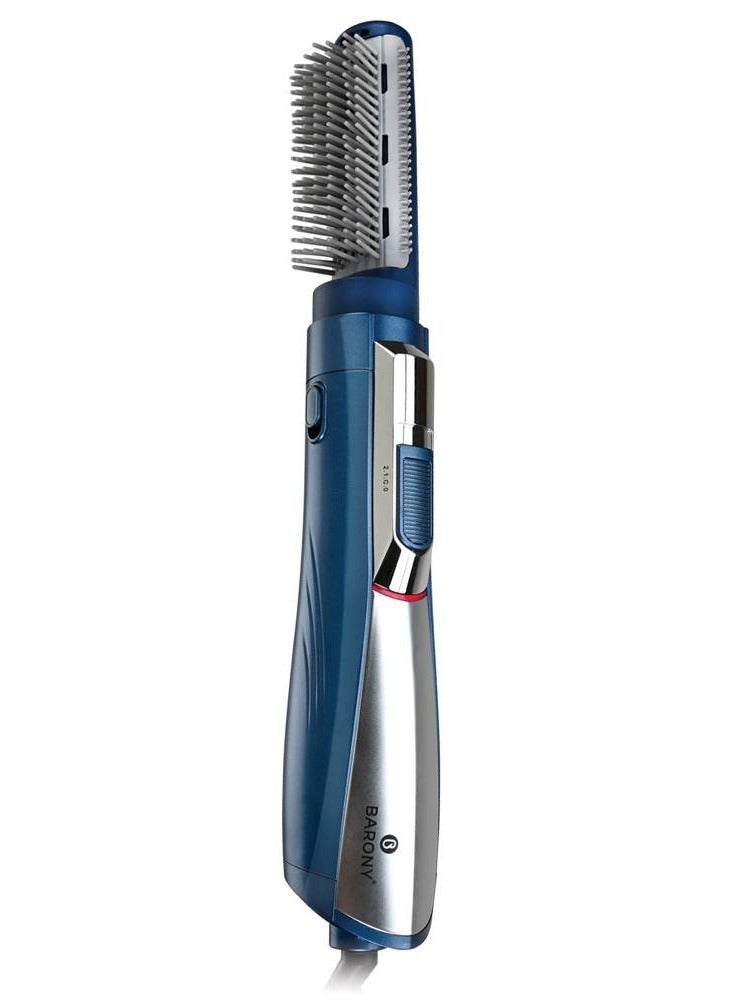 Barony hair dryer 2 pieces 1200 watts blue-silver colour - Image 1