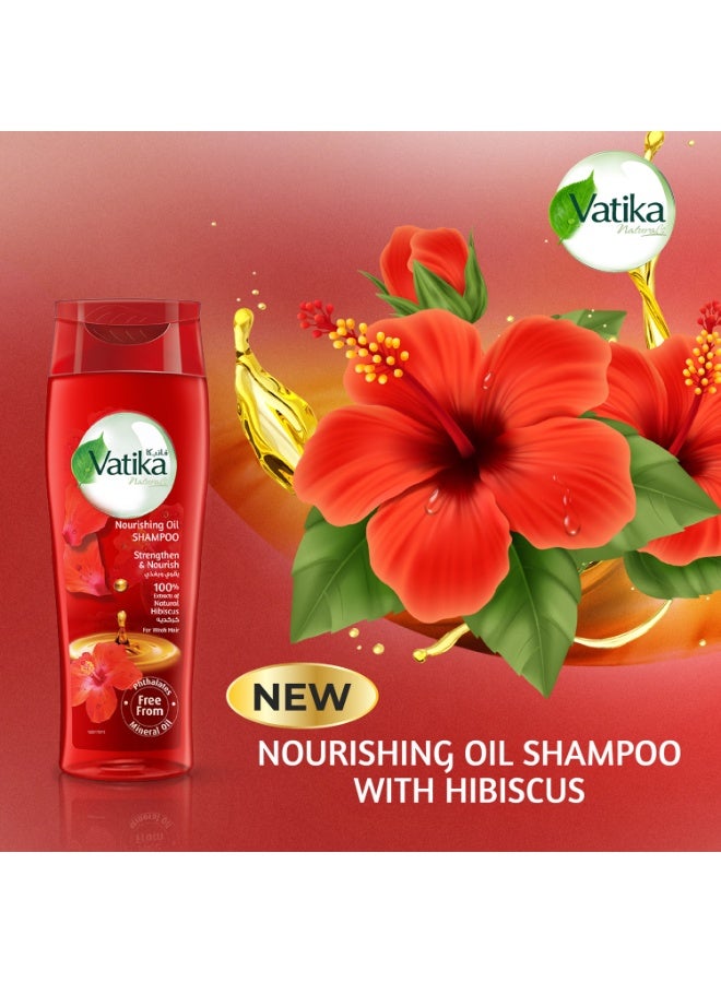 فاتيكا ناتشورالز شامبو فاتيكا ناتشورالز أويل بالكركديه 425 مل | يقوي ويغذي | يعزز نمو وكثافة الشعر | يمنع التجعد - Image 2