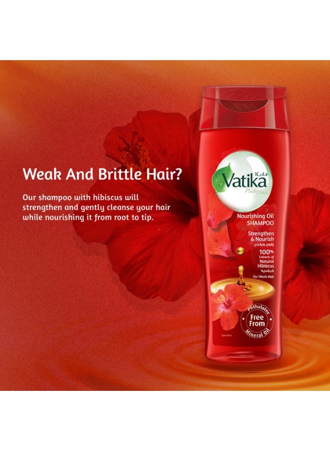 فاتيكا ناتشورالز شامبو فاتيكا ناتشورالز أويل بالكركديه 425 مل | يقوي ويغذي | يعزز نمو وكثافة الشعر | يمنع التجعد - Image 5