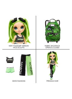 RAINBOW HIGH Junior High - Jade Hunter Fashion Doll  - Image 4