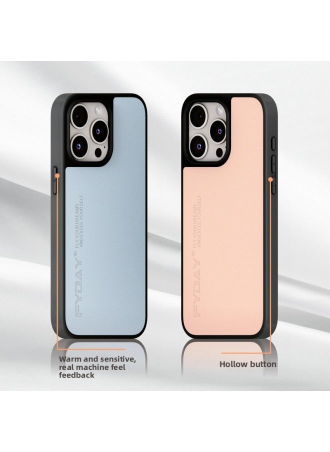 Generic - A Variety Of Mobile Phone Applicable Fragrance DIY Simple Mobile Phone Case All-inclusive Higher Lens Mobile Phone Protective Case-Color:Bright Pink (phone Case + Blank Scented Tablets + Scented Tablets Bag)-Applicable Models:iPhone16pro Max - Image 1