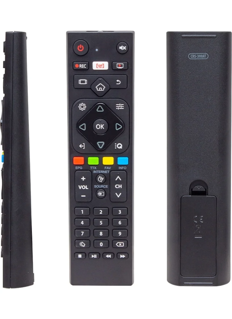 Ata Elektronik Peaq PTV49F0-ITR Android Smart LED TV Remote Control with Hilevel Sunny Live TV Button